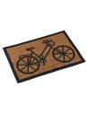 Felpudo Versa Bicicleta Negro Fibra de Coco 40 X 2 X 60 Cm