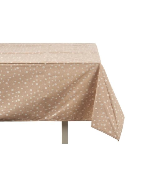 bigbuy_home_mantel_jacquard_lunares_beige_140_x_180_cm_8430852871459_promocion