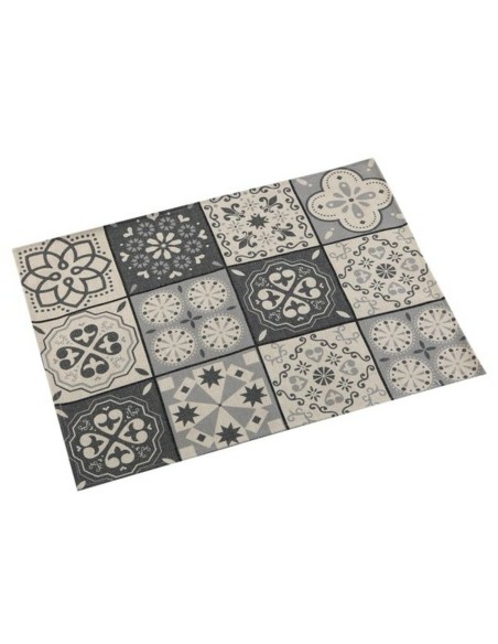 bigbuy_home_salvamantel_mosaico_gris_poliéster_36_x_0_5_x_48_cm_8420327480668_oferta