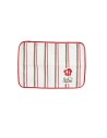 Bigbuy Home Mantel Individual Bon Apetit Rojo Blanco 33 X 0 3 X 48 Cm
