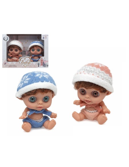 bigbuy_kids_muñeca_bebé_15_cm_2_piezas_8422259715849_oferta