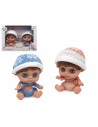 Bigbuy Kids Muñeca Bebé 15 Cm 2 Piezas