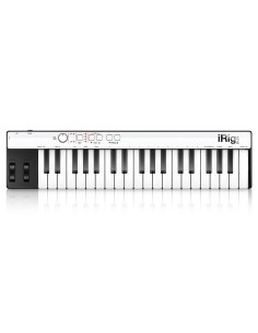 IK Multimedia IPIRIGKEYS IP-IRIG-KEYS-IN - Teclado MIDI para PC/Mac/iOS, color blanco: Kiwiku.com: Instrumentos musicales