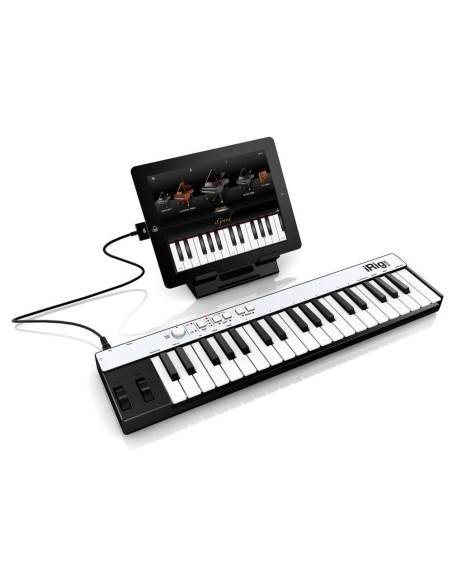 IK Multimedia IPIRIGKEYS IP-IRIG-KEYS-IN - Teclado MIDI para PC/Mac/iOS, color blanco: Kiwiku.com: Instrumentos musicales