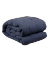 Bigbuy Home Manta 135 X 185 Cm Azul