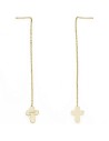 Pendientes Mujer Amen Croce Gold