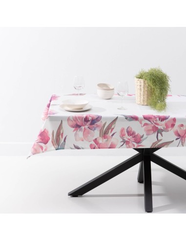 bigbuy_home_mantel_poliéster_100_%_algodón_140_x_200_cm_flores_8445146049711_barato