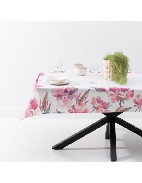 bigbuy_home_mantel_poliéster_100_%_algodón_140_x_200_cm_flores_8445146049711_barato