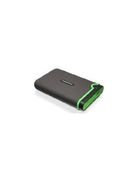 Transcend StoreJet 25M3 - Disco duro externo de 1 TB (ultra resistente de grado militar, 2.5, USB 3.0), verde: TRANSCEND: Kiwik