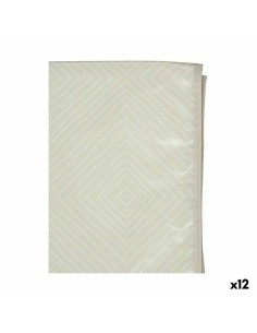 bigbuy_home_mantel_hule_beige_rombos_140_x_180_cm_12_unidades_4899888634874_oferta