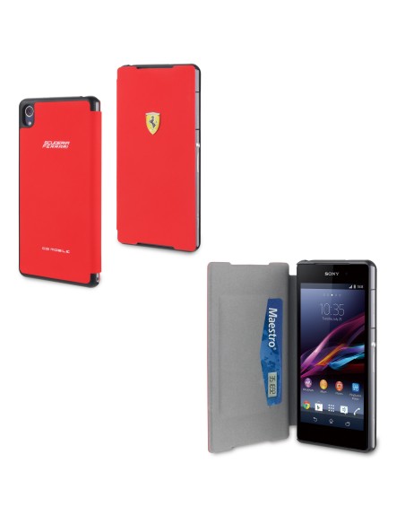 Ferrari FEFM072 - Funda ultra slim folio para Sony Xperia Z2 MFX, negro - Electrónica - Kiwiku.com
