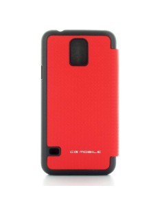 Ferrari FEFM070 - Funda booklet para Samsung Galaxy S5 (efecto carbono) rojo - Electrónica - Kiwiku.com 2