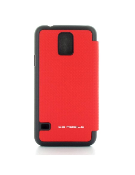 Ferrari FEFM070 - Funda booklet para Samsung Galaxy S5 (efecto carbono) rojo - Electrónica - Kiwiku.com