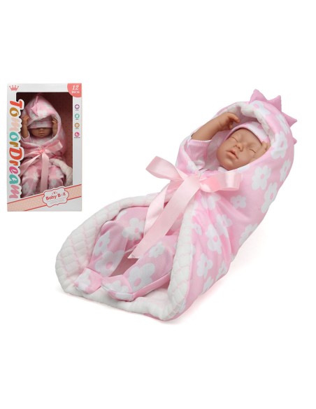 bigbuy_fun_muñeca_bebé_tomor_dream_primera_puesta_bebé_elefante_topitos_8422259757030_oferta