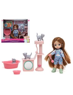 bigbuy_fun_muñeca_bebé_sally_pet_hospital_8422259759164_oferta
