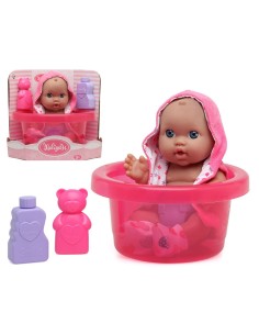 bigbuy_fun_muñeca_bebé_bath_y_bathrobe_8422259757023_oferta