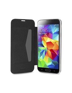 Kiwiku.com: Puro PUFM308 - Funda para Samsung Galaxy S5 (sustituye tapa trasera) negro - Electrónica