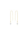 Pendientes Mujer Ania Haie E019-01g Plata de Ley 4 Cm