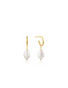 Pendientes Mujer Ania Haie E019-02g Plata de Ley 2 Cm