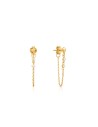 Pendientes Mujer Ania Haie E025-02g Plata de Ley 4 Cm