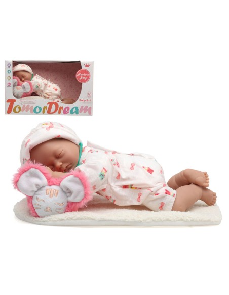 bigbuy_fun_muñeca_bebé_tomor_dream_bed_8422259757054_oferta