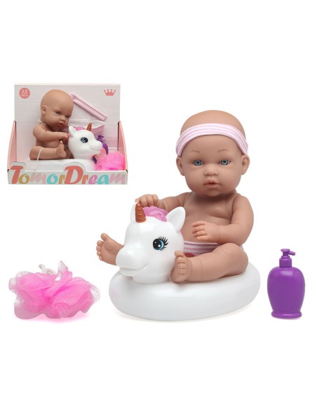 bigbuy_fun_muñeca_bebé_tomor_dream_with_toy_unicorn_8422259757061_oferta