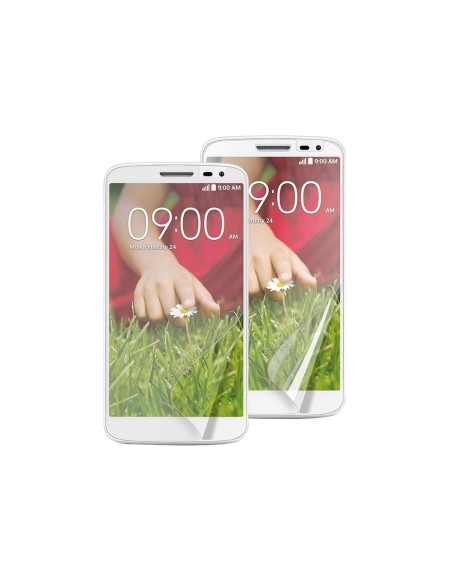 Kiwiku.com: Muvit MUSCP0606 - Set de 2 protectores de pantalla (1 mate/1 brillo) para LG G2 Mini - Electrónica