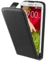 Funda slim negra + protector pantalla lg g2 mini muvit