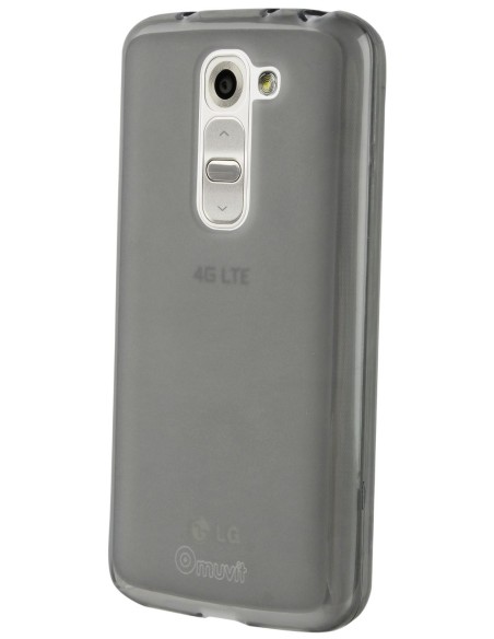 Kiwiku.com: Muvit MUSKI0339 - Funda minigel para LG G2 Mini, negro humo - Electrónica