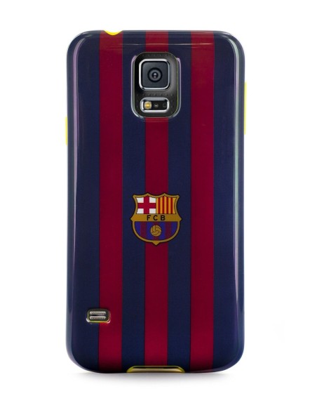 FC Barcelona BRCT015 - Funda TPU para Samsung Galaxy S5, diseño primera equipación 2014 FCB: Kiwiku.com: Electrónica