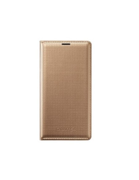 Samsung O8EFWG900BDEG - Funda tipo flip para Samsung Galaxy S5, dorado: Samsung: Kiwiku.com: Electrónica