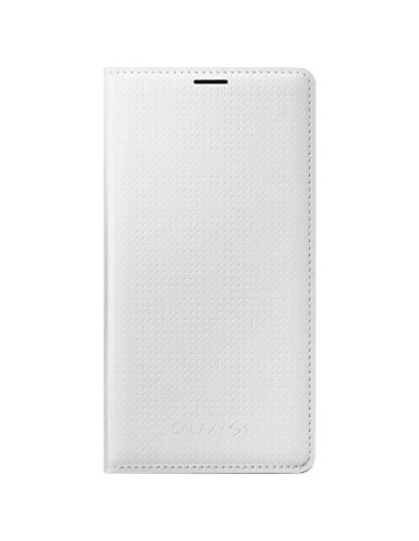 Samsung O8EFWG900BHEG - Funda tipo flip para Samsung Galaxy S5, blanco - Electrónica - Kiwiku.com