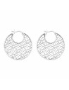 Pendientes Mujer Police Pj25593ess.01 Acero Inoxidable 3 Cm