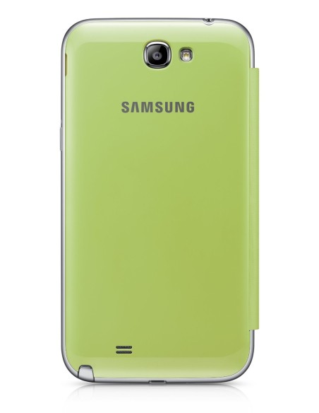 Samsung EFC-1J9FLEGSTD - Funda para Samsung Galaxy Note 2/N7100, color lima - Electrónica - Kiwiku.com