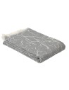 Manta Alexandra House Living Carrara Gris 225 X 260 Cm