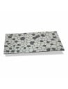 Felpudo Efecto Piedras Color Gris Perla 75x45cm Hidalgo