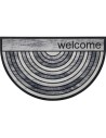 Luance Felpudo Estampado Media Luna 45x75cm Goma - Welcome