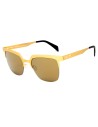 Gafas de Sol Unisex Italia Independent 0503-120-120 (ø 52 mm) Dorado (ø 52 mm)
