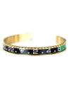 Pulsera Hombre Oyster 18cm en Color Verde