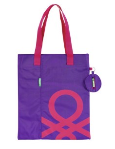 Benetton purple - shopping...