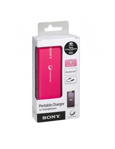Sony CP-VLSP - Cargador USB portátil para smartphones de 1400 mAh, Rosa - Electrónica - Kiwiku.com 2