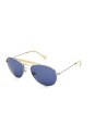 Gafas de Sol Unisex Hally & Son Dh501s03 Plateado