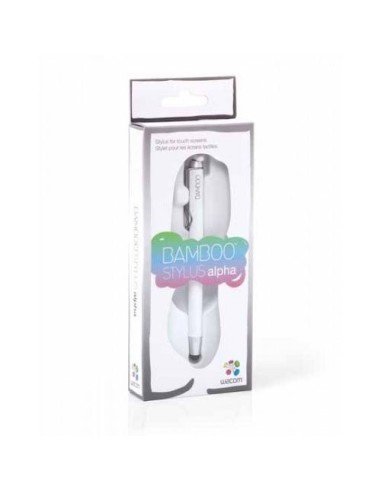Wacom Bamboo Stylus alpha - Bolígrafo digital, blanco: Kiwiku.com: Informática