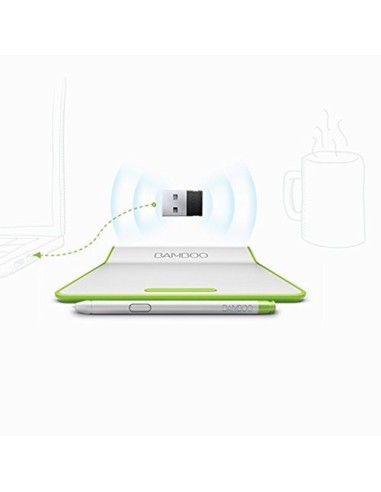 Wacom Bamboo Pad - Tableta gráfica, metálico gris: WACOM: Kiwiku.com: Informática