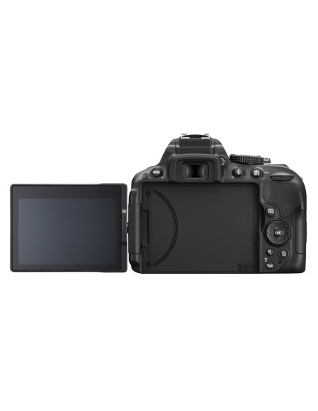 Nikon D5300 - Cámara réflex digital de 24.2 Mp (pantalla 3.2, estabilizador óptico, vídeo Full HD, GPS), color negro - kit con