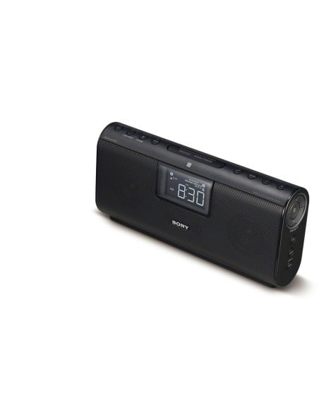 Sony ICFCS20BT - Radiodespertador (4W, Bluetooth, NFC, AM/FM) , negro: Kiwiku.com: Electrónica
