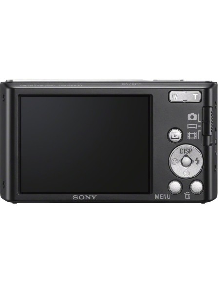 Sony DSC-W830 - Cámara compacta de 20.1 Mp (pantalla de 2.7, zoom óptico 8x, estabilizador óptico), Negro: Sony: Kiwiku.com: El
