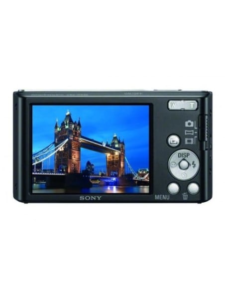 Sony DSC-W830 - Cámara compacta de 20.1 Mp (pantalla de 2.7, zoom óptico 8x, estabilizador óptico), Negro: Sony: Kiwiku.com: El