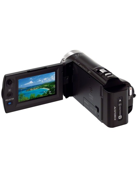 Sony Handycam HDR-PJ330E - Videocámara de 2.3 Mp (pantalla de 2.7, zoom óptico 30x, estabilizador óptico, vídeo Full HD, WiFi y