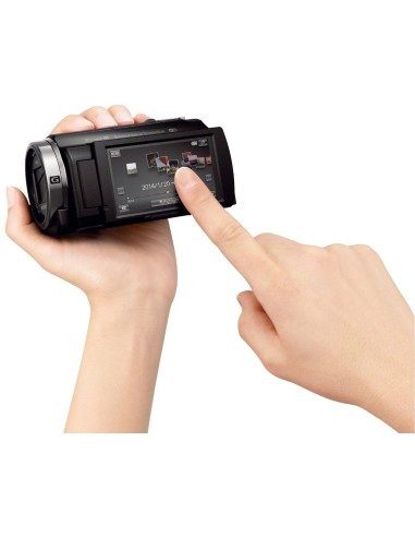 Sony Handycam HDR-PJ530E - Videocámara de 2.3 Mp (pantalla de 3, zoom óptico 30x, estabilizador óptico, vídeo Full HD), Negro: